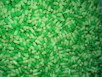 0# HPMC vegetariškos kapsulės 100vnt-5000pcs!Žalia-Šviesiai Žalios spalvos! Daržovių tuščios kapsulės,!( Uždaryta arba Seprerated kapsulių)