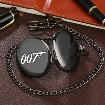 007 Kvarco Kišenėje Žiūrėti Vyrams, Puikūs Karoliai Laikrodis Žavinga Sieniniai Laikrodžiai relojes de bolsillo para hombre