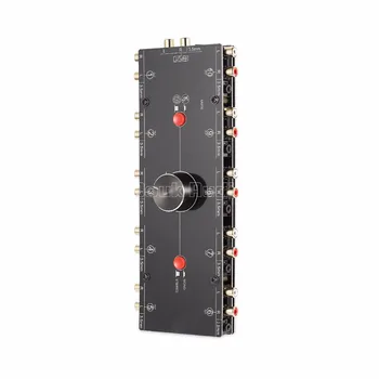 1-10 Iš 3.5 mm/RCA, Mono/Stereo Analog Audio Switcher Selektorių Splitter Preamp