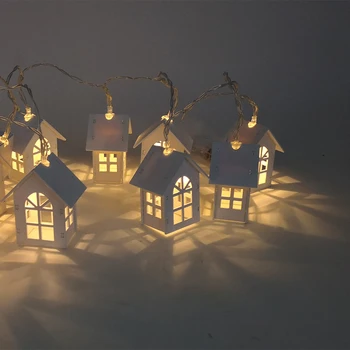 1,5 M LED String Light Christmas Tree House Pasakų Šviesos diodų (LED) vestuvių gimdymo Girliandą naujieji Metai, kalėdiniai papuošalai, namų Lempas