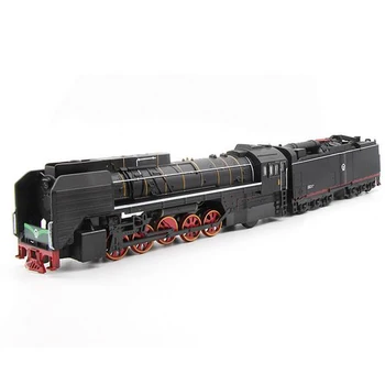 1:87 32.5 CM Lydinio Garo Traukinio Dyzelinis Lokomotyvas Lydinio Traukinio Modelis Metalo Su Šviesos Muzika Vaikams Berniukas Žaislas Traukinio Vaikų Dovanų