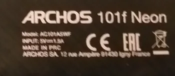 10.1 colių 50pin LCD Ekrano Matricos Dėl ARCHOS 101F NEON ac101aswf vidinis LCD panelė Modulis Stiklo Lęšio Pakeitimo