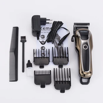 100-240V profesionali plaukų clipper už kirpykla įkraunama plaukų žirklės, plaukų skutimo mašina elektriniai plaukų pjovimo barzda supjaustyti