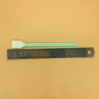 100VNT Valymo tepinėliai sponge stick dažų teptuku Roland Mimaki Mutoh Floros DX5 DX7 spausdinimo galvutė putų valiklį, 13cm ilgio