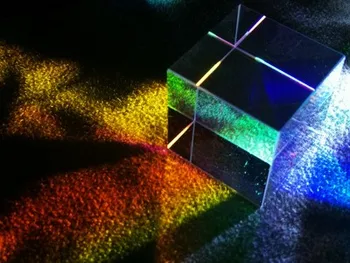10mm Kubinių Mokslo Kubo Optinis Logstrup Fotografijos Hexahedral Prizmę Namų Puošybai Prizmių Stiklas