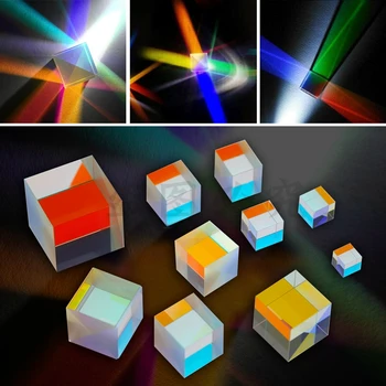 10mm Kubinių Mokslo Kubo Optinis Logstrup Fotografijos Hexahedral Prizmę Namų Puošybai Prizmių Stiklas