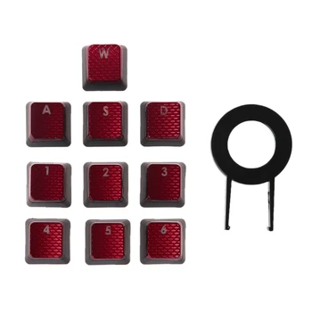 10vnt/Pak Keycaps už Corsair K70 K65 K95 G710 RGB APŠAUDYTI Mechaninė Klaviatūra X6HA