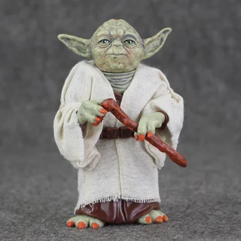 11,5 cm Star Wars Force Pažadinti Veiksmų Skaičius, Master Yoda Imitavimo Modelį Žaislas Gimtadienio Dovanos