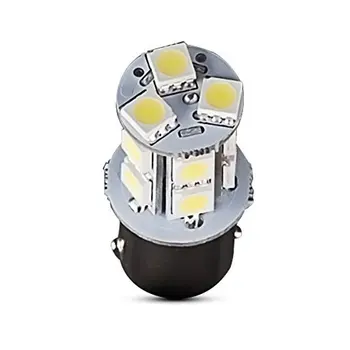 1156 BA15S 13-SMD 5050 6500K 12V Super Cool White LED Lemputės skirtos pakeisti posūkio signalo lemputė Automobilių Atsargines automobilių Stovėjimo aikštelė Uodegos Šviesos