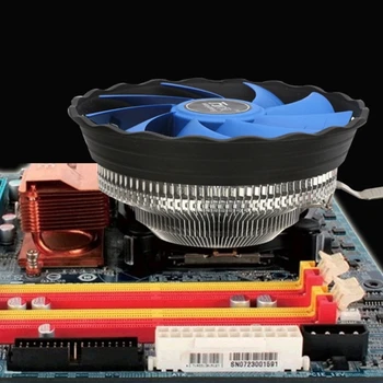 12cm Ašmenys Aliuminio PC CPU Aušintuvo Aušinimo Ventiliatorius Intel 775/1155 AMD 754/AM2