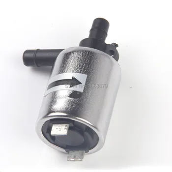 12V DC mažosios plastikos Solenoid Valve OT 6mm Oro, Dujų, Vandens N/C normaliai uždaras