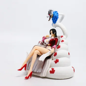16CM Vienas Gabalas Boa Hancock Pav PVC Veiksmų Anime Seksuali Mergina, išoriniai įrenginiai Kolekcijos Lėlės Modelis, Žaislų vienas gabalas Vaikams Dovanos