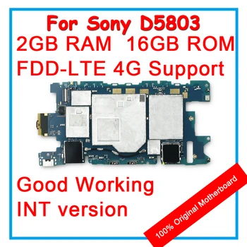 16GB Originalus Plokštė Sony Xperia Z3 MINI D5803 D5833 Mainboard 