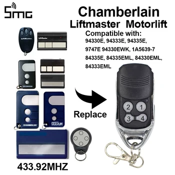 1pcs Chamberlain Liftmaster Motorlift 94335E 84335EML 84330EML 84333EM Pakeisti Nuotolinio Valdymo Vartų 433.92 MHz geležinkelių kodas