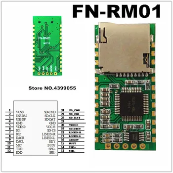 (1PCS) FN-RM01 FN RM01 Nuoseklųjį prievadą MP3 įrašymo modulio Telefono įrašymo modulis