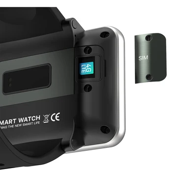 2.86 Colių Didelis Ekranas 4G Smartwatch GPS 2700mAh 5MP Kamera, Vaizdo Skambinimo 3GB+32GB SIM Kortelės Vyrų, Moterų Sporto Tracker Smart Laikrodžiai