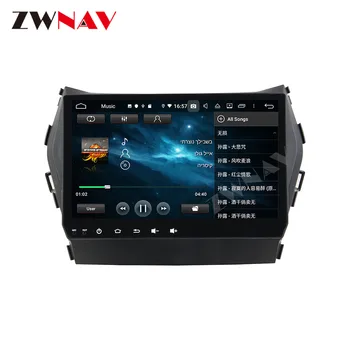 2 din IPS ekranas Android 10.0 Automobilio Multimedijos grotuvo Hyundai IX45 Sante Fe-2018 m. BT radijo garsas stereo GPS navi galvos vienetas