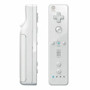 2 In 1 Nuotolinis Valdymas Gamepad Plus Belaidžiai Judesio Nuotolinio Nunchuck Reguliatorius Su Apsauginiu Atveju Nintendo Wii/Wii U