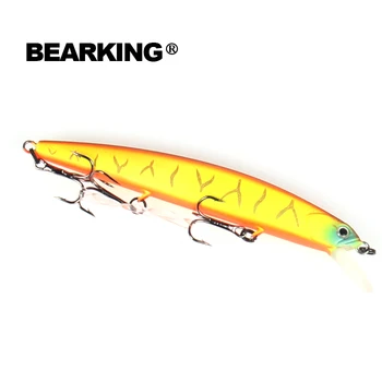 2017 BEARKING NAUJŲ žvejybos masalas, įvairių spalvų, minnow suku 10cm 8.5 g,volframo svoris sistema. karšto modelis suku masalas 7 spalvų