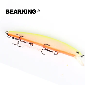 2017 BEARKING NAUJŲ žvejybos masalas, įvairių spalvų, minnow suku 10cm 8.5 g,volframo svoris sistema. karšto modelis suku masalas 7 spalvų