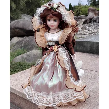 2018 Karšto Parduoti Europos Stiliaus Viktorijos Stiliaus Rusija Keramikos Klasikinės Lėlės Kilnus Porceliano Lėlės, lėlės, Imitavimo Žaislas Dovana Mergaitė
