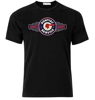 2019 Nauji Medvilniniai Marškinėliai, Pontiac autorizuotas servisas - Grafikos Medvilnės Marškinėliai Trumpas & ilgomis Rankovėmis Mados T-shirt