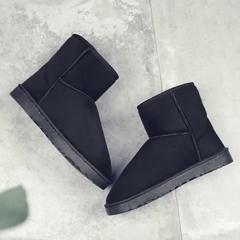 2019 nauji žieminiai šilti sniego batai vyriški prabangos prekės ženklo mados vyriški žieminiai batai vyriški laisvalaikio batai retro stiliaus batai
