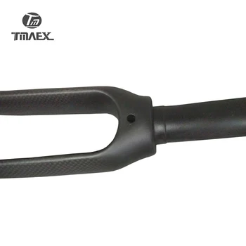 2019 TMAEX - Pigūs Full Carbon Fork Dviračių Šakės 700C 1-1/8 3K Matinis/Blizgus V Stabdymo Kelio Dviračiu Šakutės Anglies Dviračių Dalys, 370 G