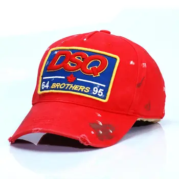 2020 Juoda Naujas Dizaineris DSQICOND2 Prekės DSQ2 raidžių Casquette Skrybėlės Siuvinėjimo Tėtis Hip-Hop Beisbolo kepuraitę DSQ Snapback Cap unisex