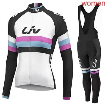 2020 Liv Moterys ilgomis rankovėmis dviračių megztiniai MTB dviračių triko Bicicleta kalnų dviračiais drabužių
