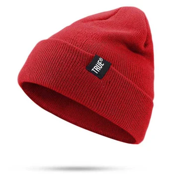 2020 m., Raidė Tiesa Atsitiktinis Kepuraitės Moterų Megztus Skrybėlę Moterų Žiemos Skrybėlę Hip-hop Skullies Skrybėlę gorro variklio Dangčio Unisex Bžūp vyriškos kepurės