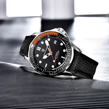 2020 Naujas 007 PAGANI DIZAINO vyriški Mechaniniai Laikrodžiai Prekės Prabangių Laikrodžių Vyrams Automatinis laikrodis Vyrams, Vandeniui NH35A Laikrodis Vyras