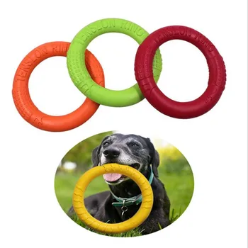 2020 Šuo Plaukioja Diskai Pet Mokymo Žiedas Interaktyvios Mokymo Šuns Žaislas Nešiojamų Lauke Didelių Šunų Žaislai Pet Produktų Judėjimo Priemonės