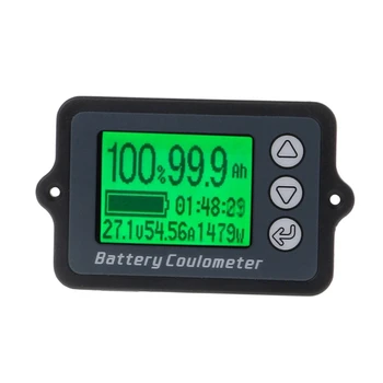2021 Naujas 80V 350A TK15 Tikslumo Baterija Testeriai LiFePO Kulono Counter LCD Coulometer