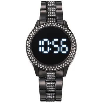 2021 Naujas Mados Prabangių Deimantų Kvarciniai Laikrodžiai Moterims, Elektroninis Skaitmeninis Suknelė Moterų Laikrodis Moterų Žiūrėti Zegarek Damski