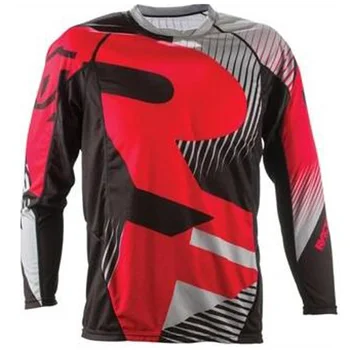 2021 raudona ilgomis rankovėmis marškinėliai Sukelti BMX RBX Rankovėmis ESU Enduro Greitai Sausas Sklandžiai Kvėpuojantis Motokroso Pusė Rankovės ilgomis rankovėmis jersey