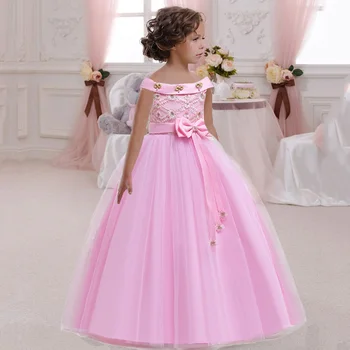 2021 Vaikams, Drabužiai, Gėlės Inscenizacija Princesė Dress Vaikams Drabužių Šalis Vestuvių Suknelė 14 10 12 Metų Vestidos Verano