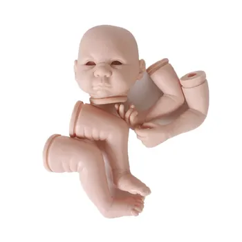 20inch rinkinio, lėlės, Minkšti Vinilo Reborn Baby Doll Rinkiniai silikono lėlės reborn rinkinio, lėlės reborn pelėsių rinkiniai baby doll priedai