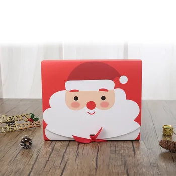20pcs Kalėdų Dovanų Dėžutė Saldainių Pakuotės Slapukas Popieriaus Dėžės Su Laivapriekio Santa Claus Apdailos Vyniojimo Saldainių Dėžutė Vaikams Partijos P