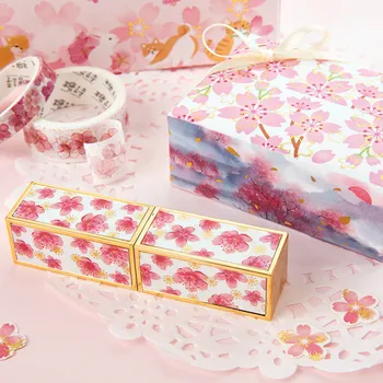 20Rolls Folijavimas Cherry Blossom Washi Tape Rinkinys 