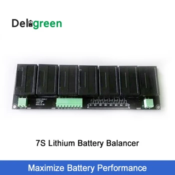24V BMS Aktyvus Baterija Equlizer Balansavimas 7s Ličio lifepo4 lipo lto baterijos, saulės energijos sistemos apsauga