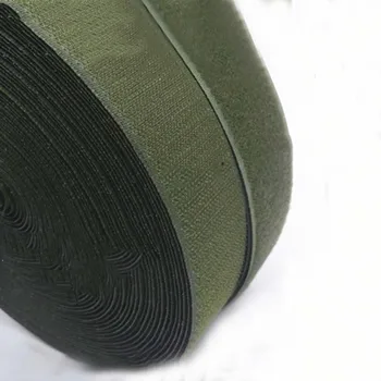 2m*5cm alyvuogių žalia nailono velcros fastener tape jokių klijų siuvimo magic loop kablys lipdukas juostelės drabužių klijuoti juosta velcroing