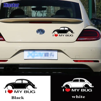 2vnt automobilių lipdukas Volkswagen Beetle