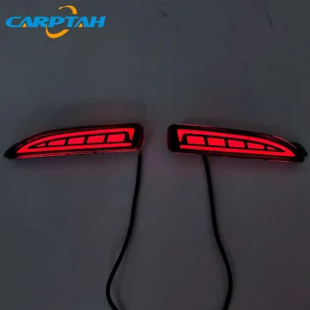 2VNT LED Galinis Rūko Žibintas Dėl Mazda 3 Mazda3 Axela - 2018 Automobilio LED Bamperis žibintas Stabdžių Žibintas Posūkio Signalo Indikatorius Reflektorius