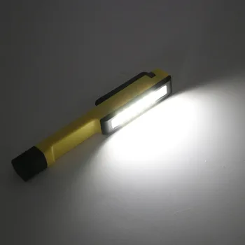 2vnt/lot 6*SMD LED Žibintuvėlis Multi-funkcija Penlight Led Žibintuvėlis Lempos Rankena Žibintuvėlis Dirbti Ranka 