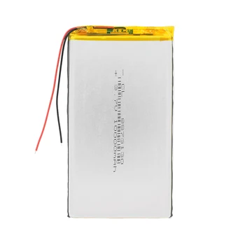 3.7 V 8873130 10000mAh Įkraunama Ličio lipo baterija Su PCB Li-polimero Baterijos Pakeitimo Tablet DVD GPS Elektriniai Žaislai