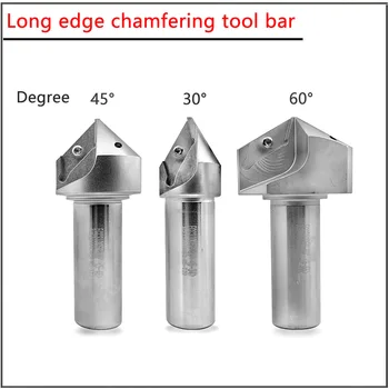 30 45 60degree CNC Ilgai krašto chamfering įrankių juosta xcet310404 Multi-funkcija chamfering peilis Didelio skersmens chamfering cutter