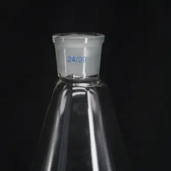 3000ml Quickfit 24/29 Stiklo Erlenmejerio Kolba, Kūgio formos Butelis Laboratoriją Chemijos stikliniai Indai, Reikmenys