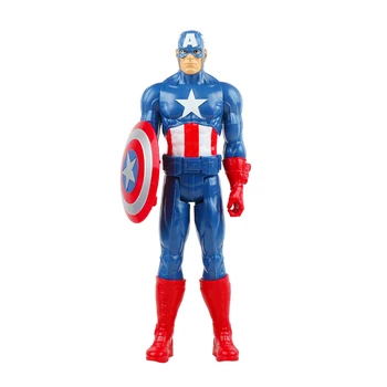 30cm Marvel Keršytojas Endšpilis Thanos žmogus-Voras Hulk Buster Geležinis Žmogus Kapitonas Amerika, Toras Wolverine Veiksmų Skaičius, Žaislas Berniukui Dovana