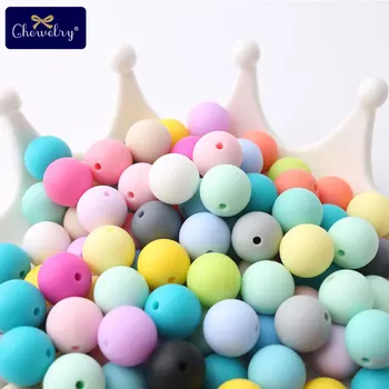 30pc Maisto kokybės Silikono Granulių Pearl 12mm Silikono Granulių Kūdikių Žaislas 